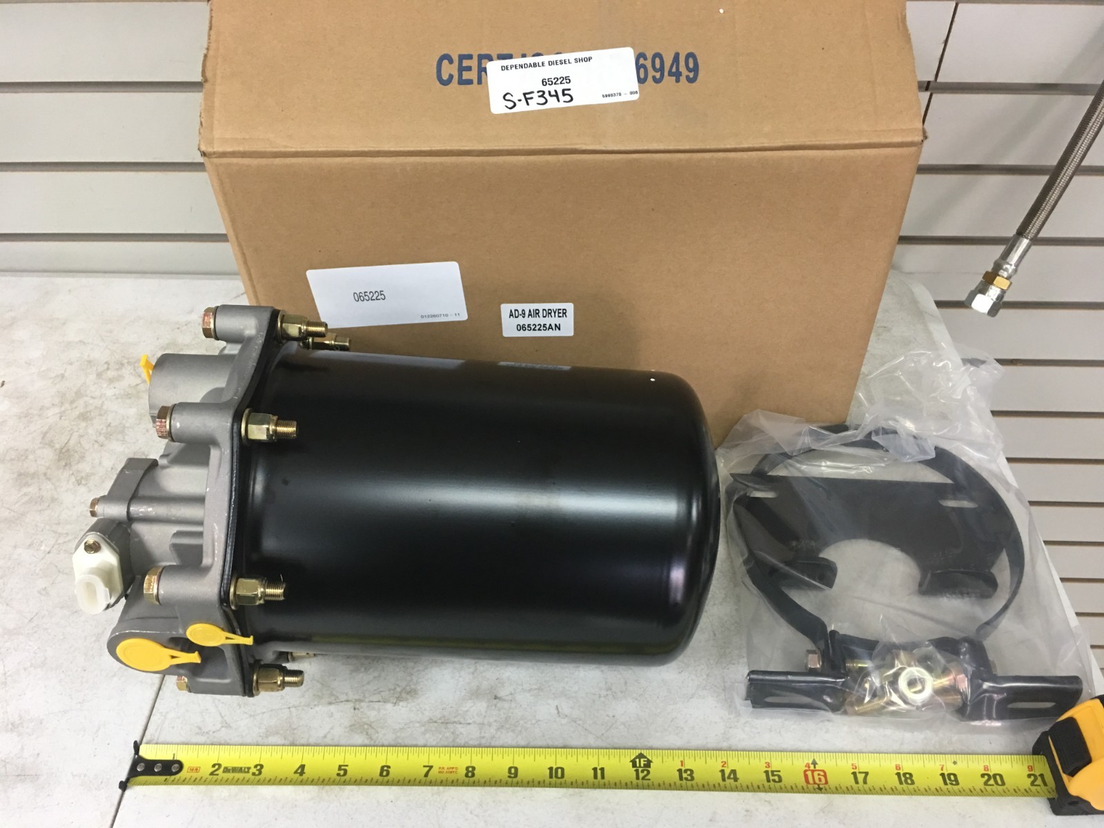 12V AD9 Air Dryer S&S Brand# S-F345 Ref.# Bendix 065225 108245 109685 1673827C91
