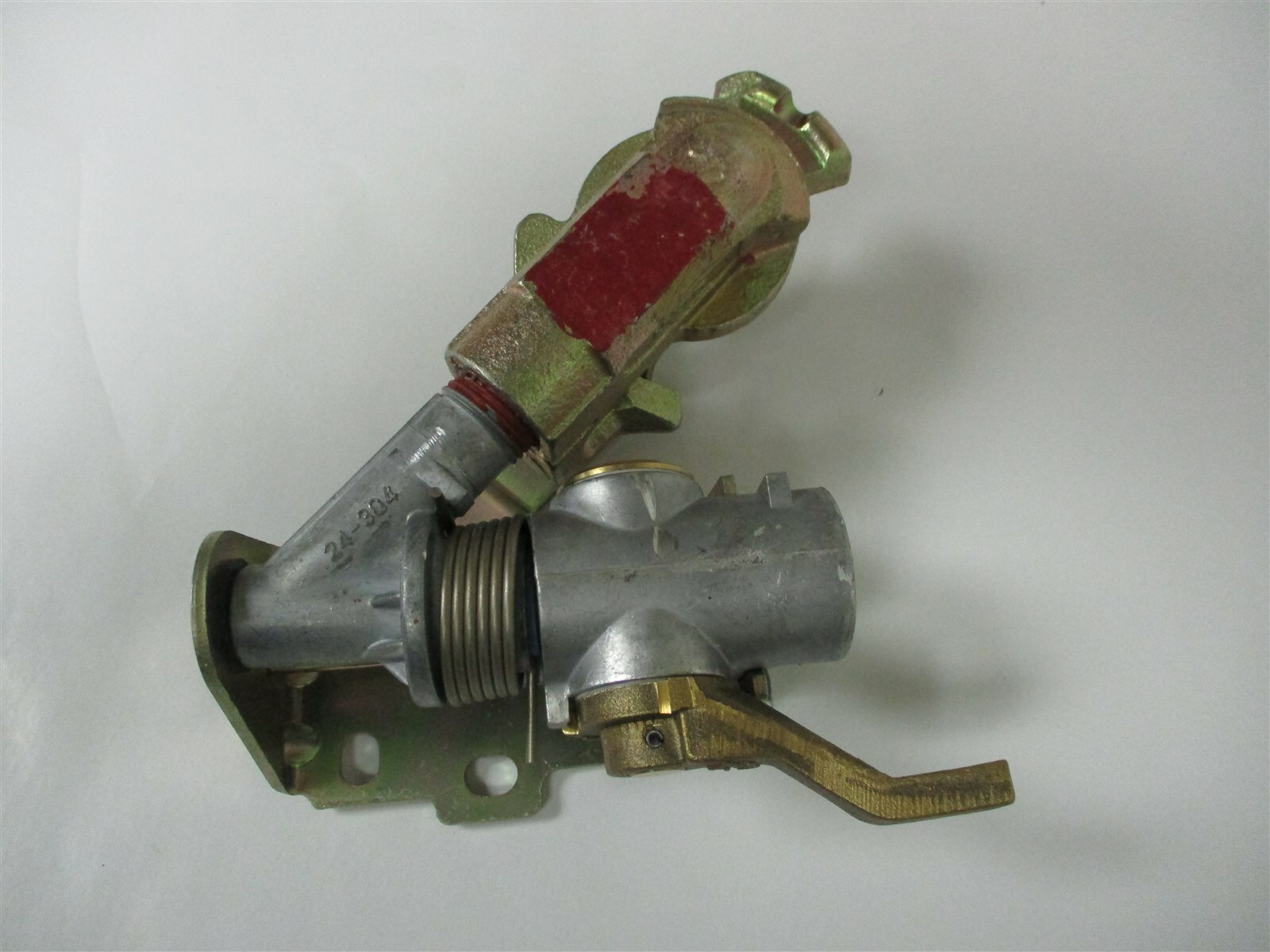 441170 SLOAN EMERGENCY RED POLY CAST IRON GLADHAND