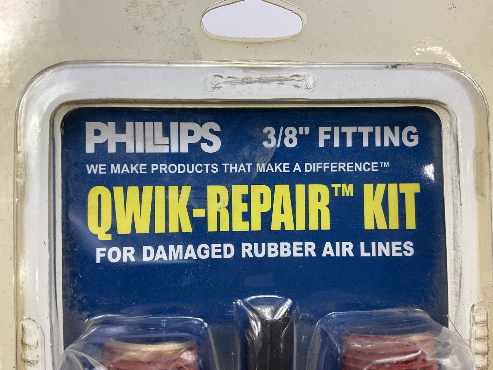 PHILLIPS 12-052 Air Hose Repair Kit QWIK-REPAIR, 3/8″ Rubber Hose 3/8″ Fittings