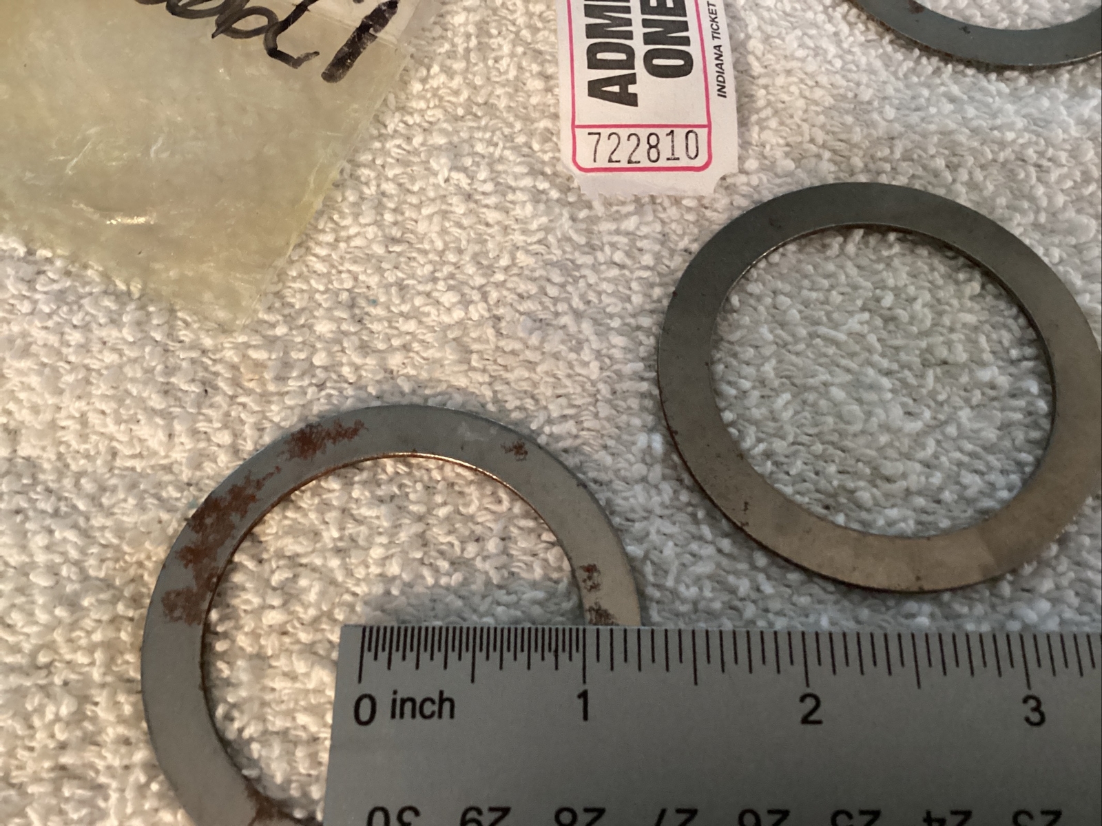 INTERNATIONAL 487366C1 SHIMS 3 PIECES 1/16 thick NOS