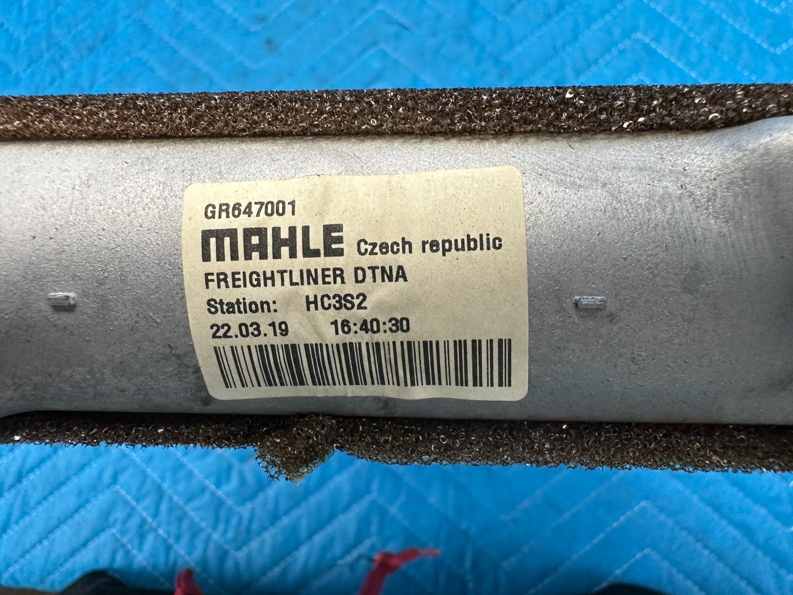 Freightliner Cascadia 126 Rear A/C Heater Core MAHLE GR647001 2020 OEM