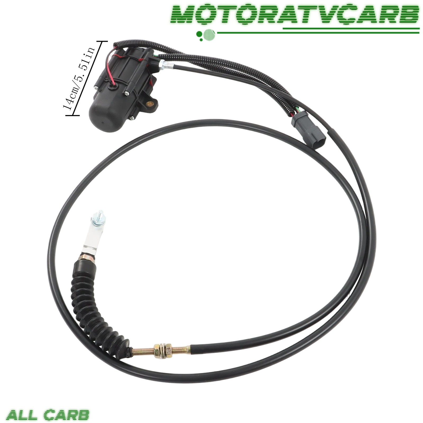 ALL-CARB 4608380 Actuator For John Deere 35D For ZX30UR-2U ZX33U-3F ZX35U-3
