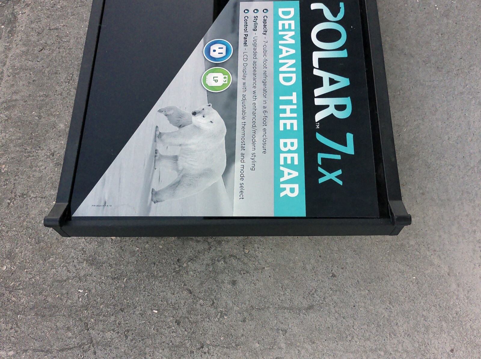 Norcold RV Refrigerator POLAR 7LX Freezer Door Assembly Free US Shipping