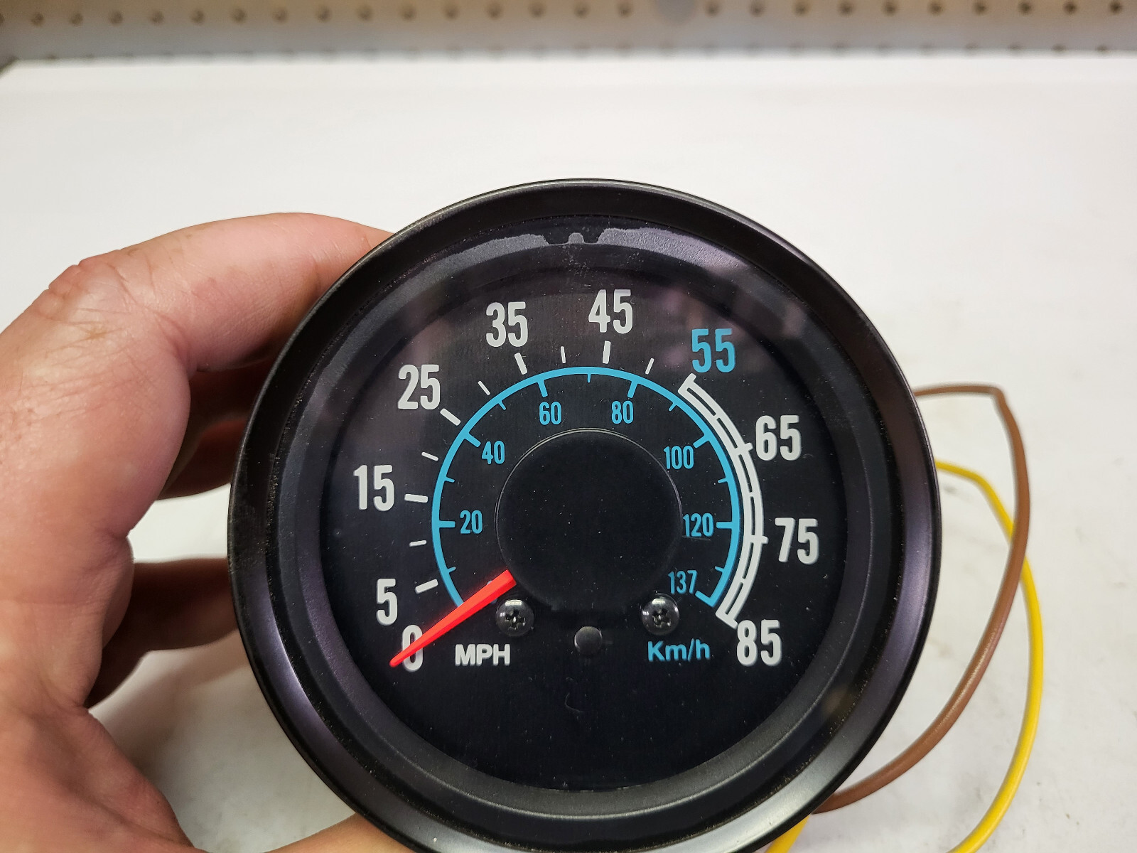 NOS 12V Speedometer MPH Gauge Prestolite Electric # 7S28560S Ref. # LN 104-715A