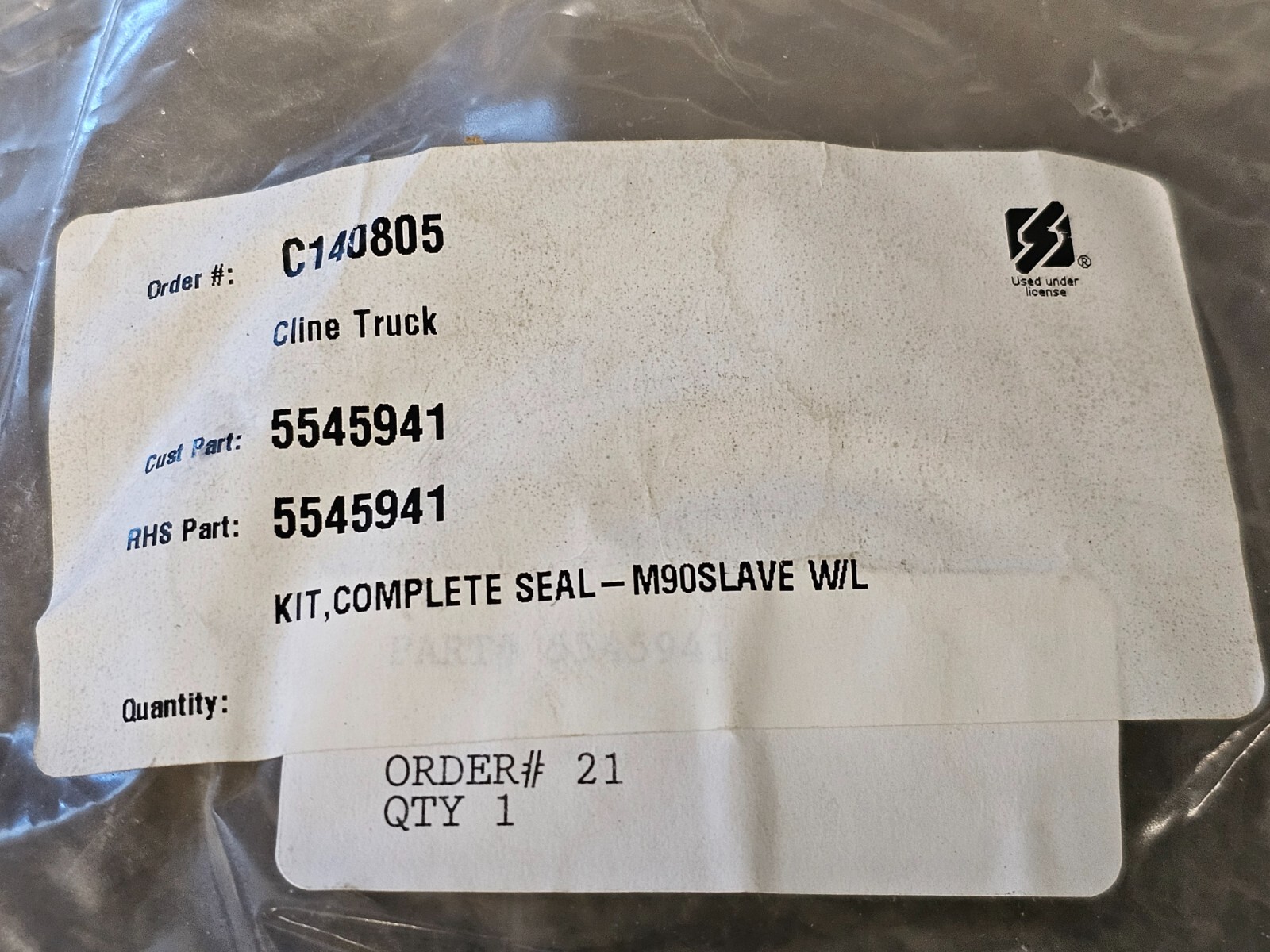 Sheppard Freightliner m90 100 110 Power Steering Pump Gasket Seal Kit 5544941