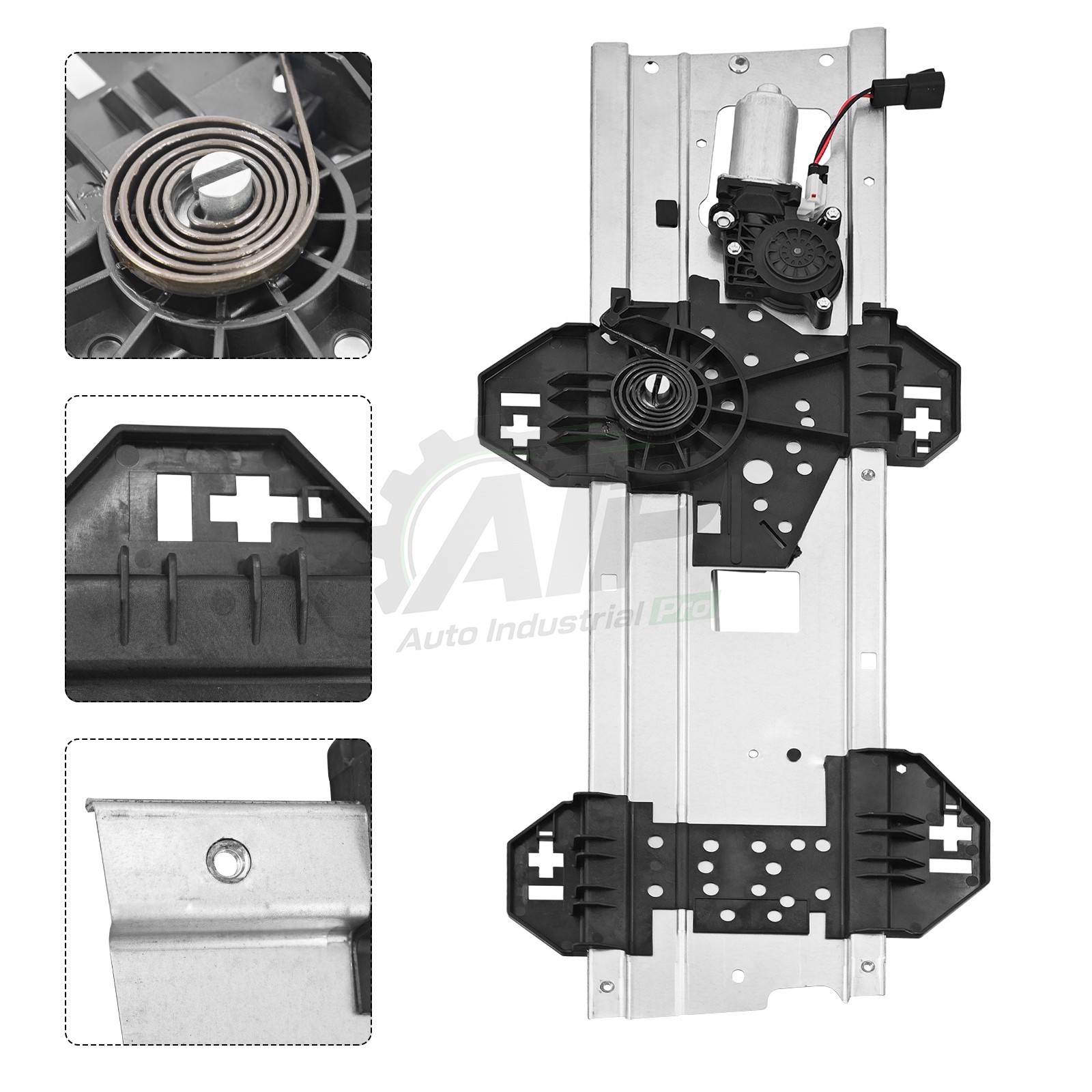 For International Truck 2008-2019 Front Left Right Power Window Regulator Pair