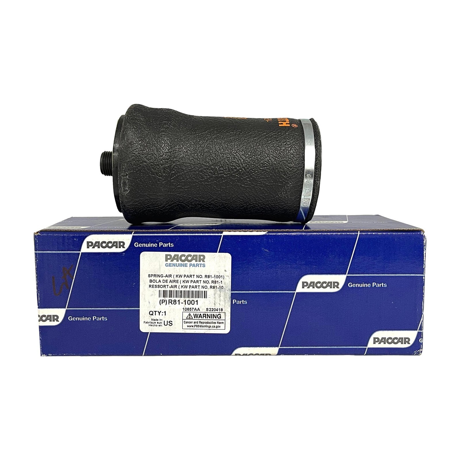 OEM CAB AIR SPRIING KW R81-1001 25333001 W02-600-7122