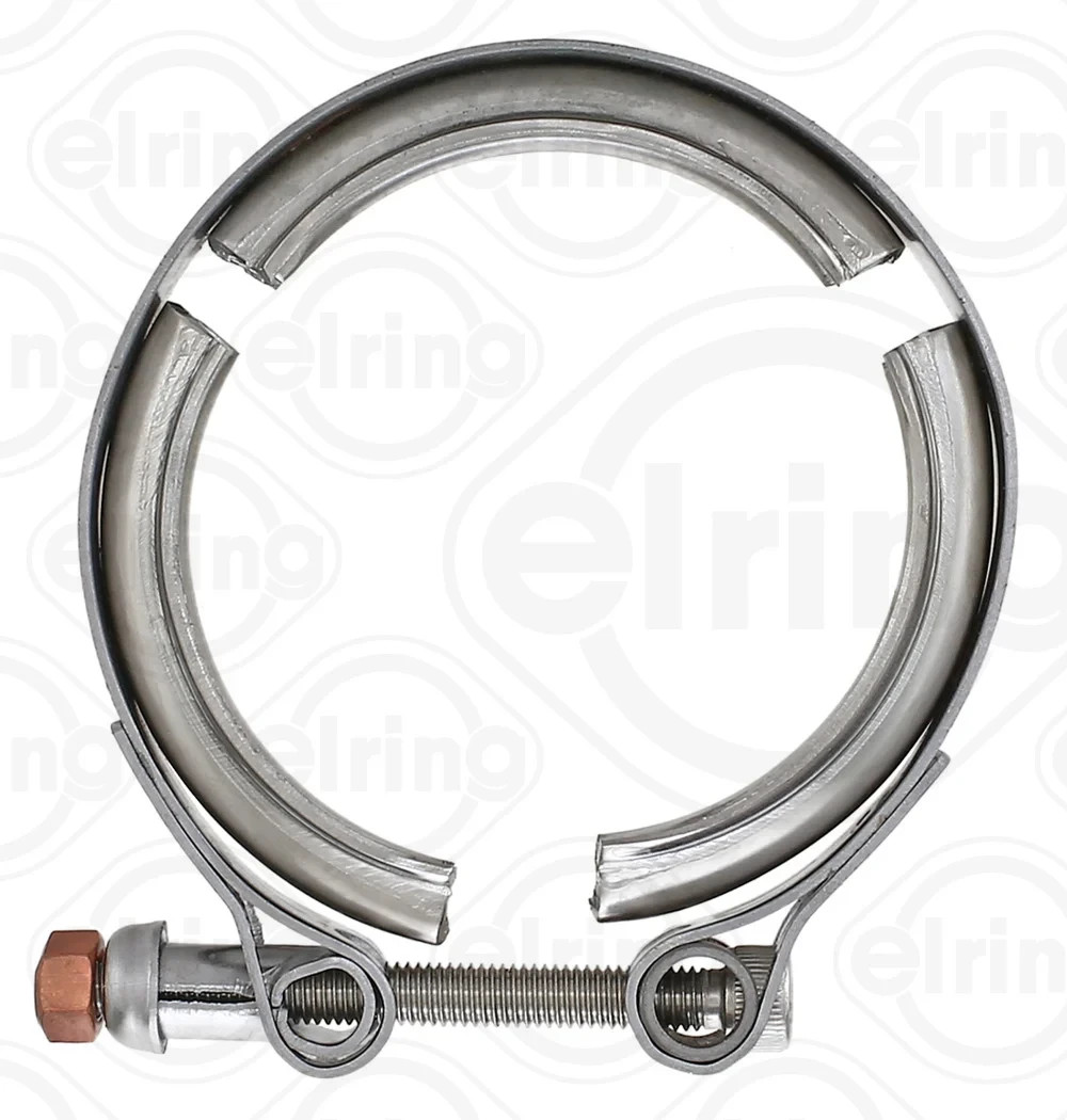 ELRING VOLVO D13 EGR COOLER V-BAND CLAMPS + GASKETS KIT OEM Made in Germany