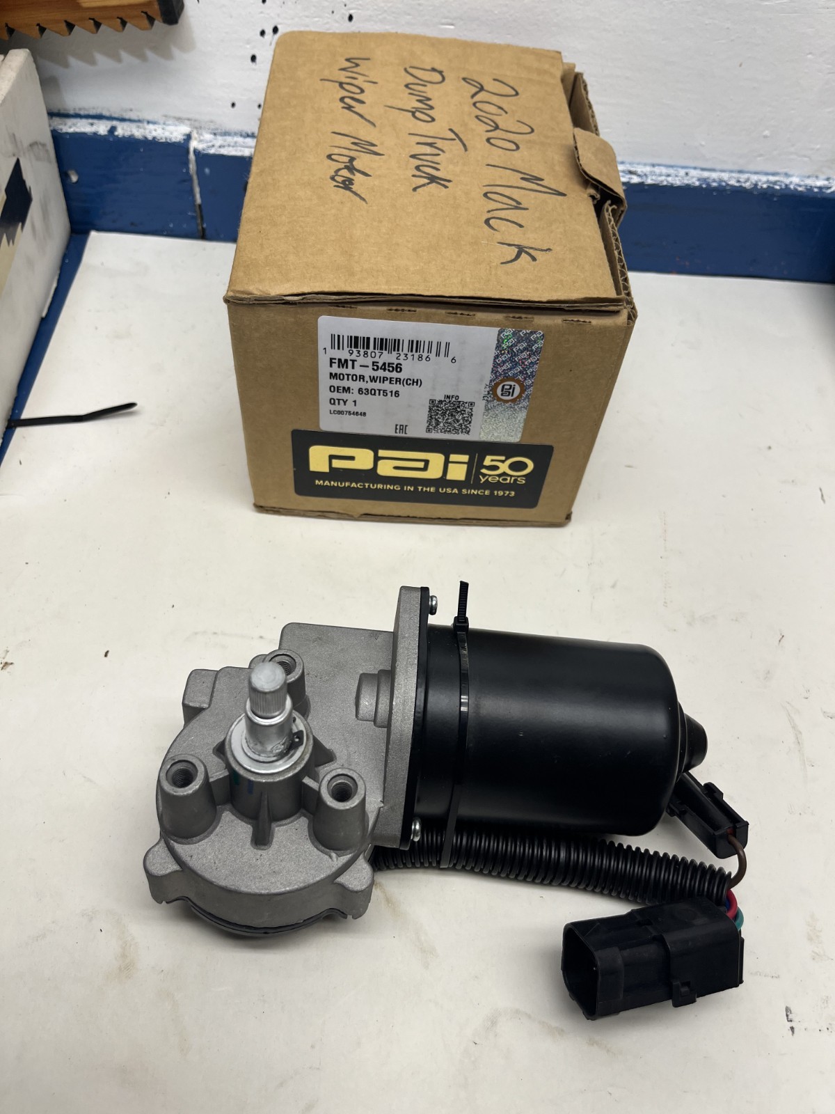 PAI FMT-5456 Motor,Wiper(ch) for 2020 MAC and other
