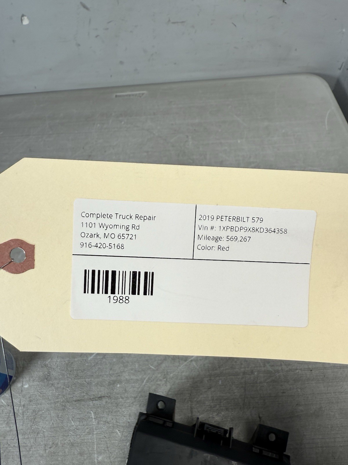 2019 Peterbilt 579 Paccar Fuse Box Sleeper PDC P27-1135-0110 *1988*