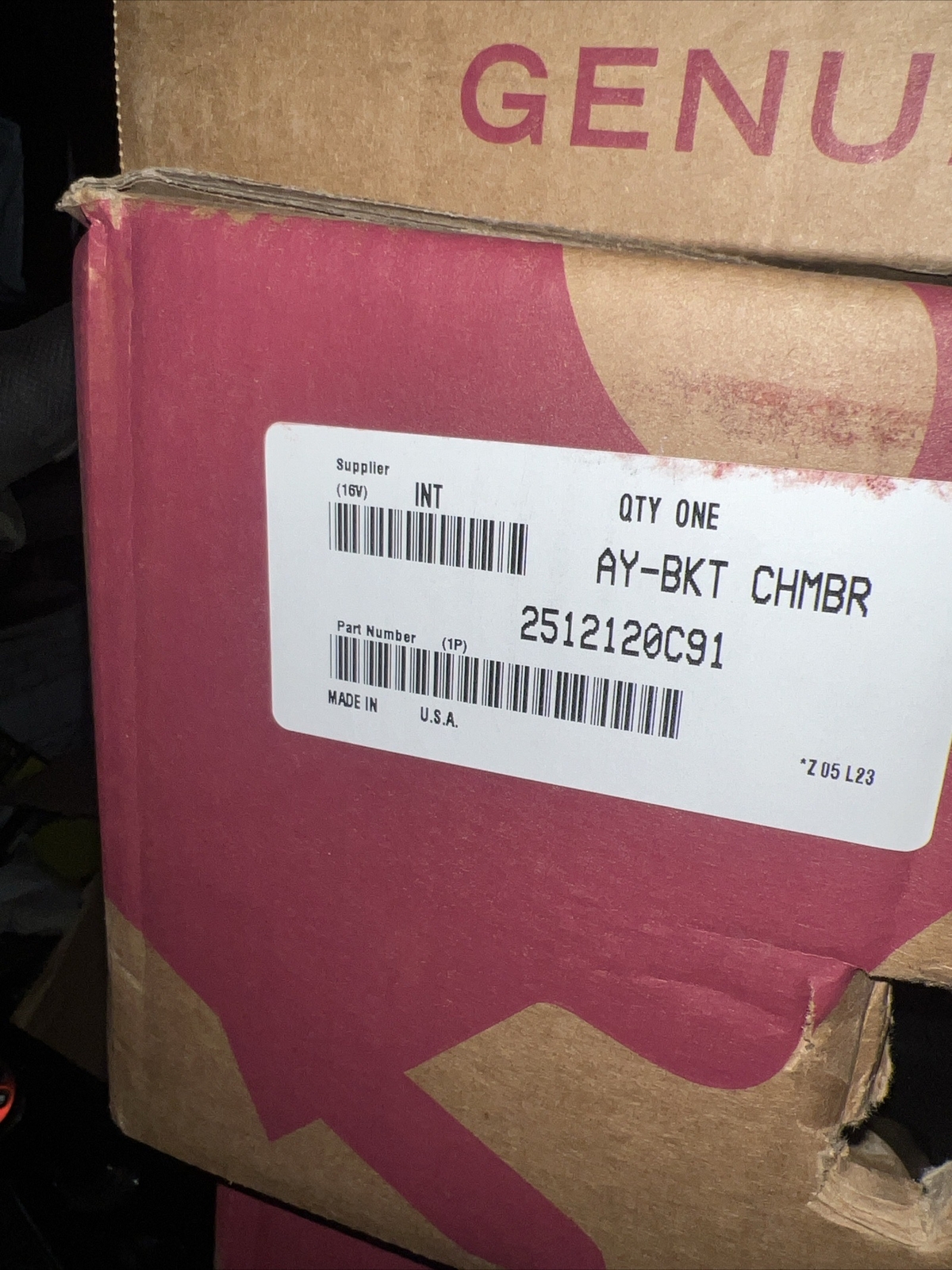Meritor U243299P6256 Air Brake Chamber Bracket