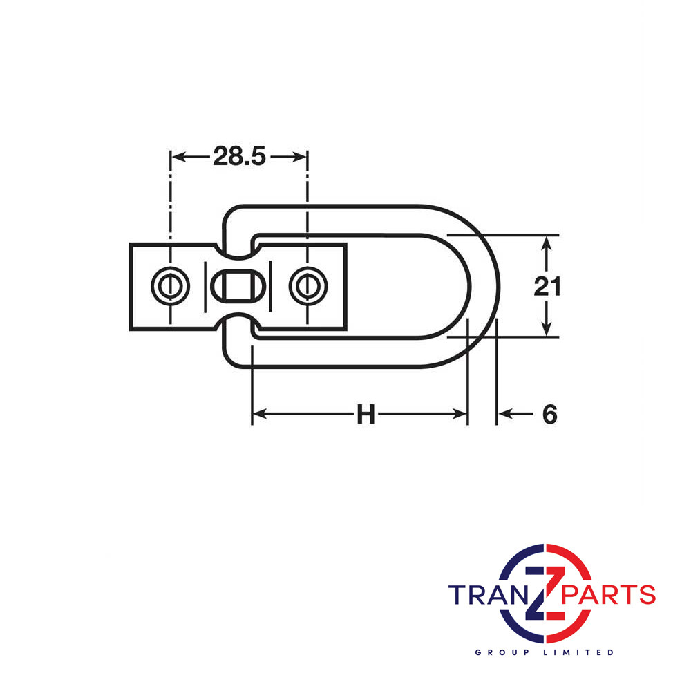 TRUCK LORRY TRAILER 45MM ROCKING STAPLE AND BRACKET LEVEL FITTING X10
