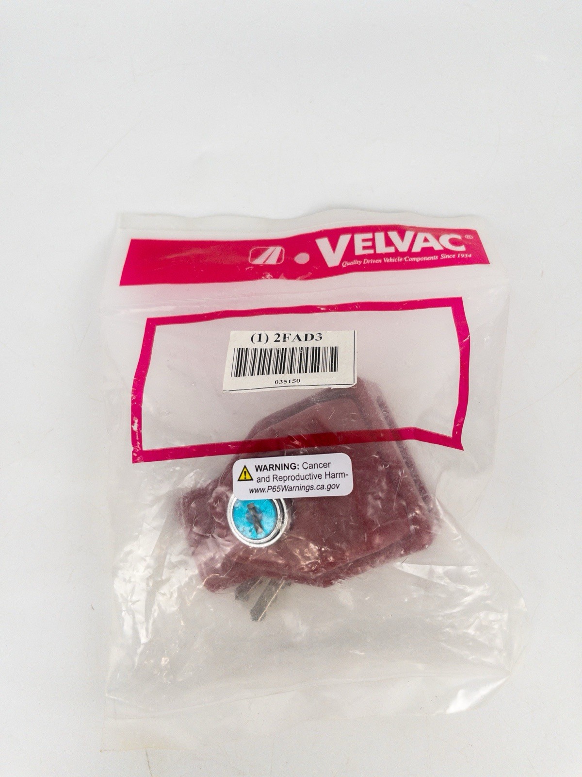 Velvac 2FAD3 Gladhand Glad Hand Lock with 2 keys Brand New Sealed
