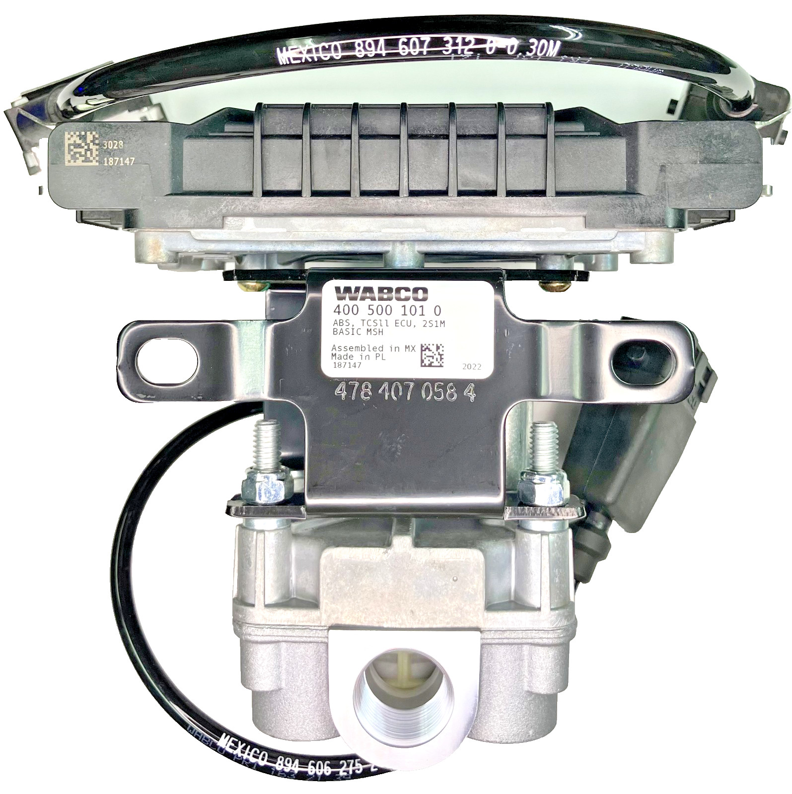 WABCO 4006120000 ABS/ECU 2S/1M Module Genuine OEM Replacement Assy NO CORE CHG