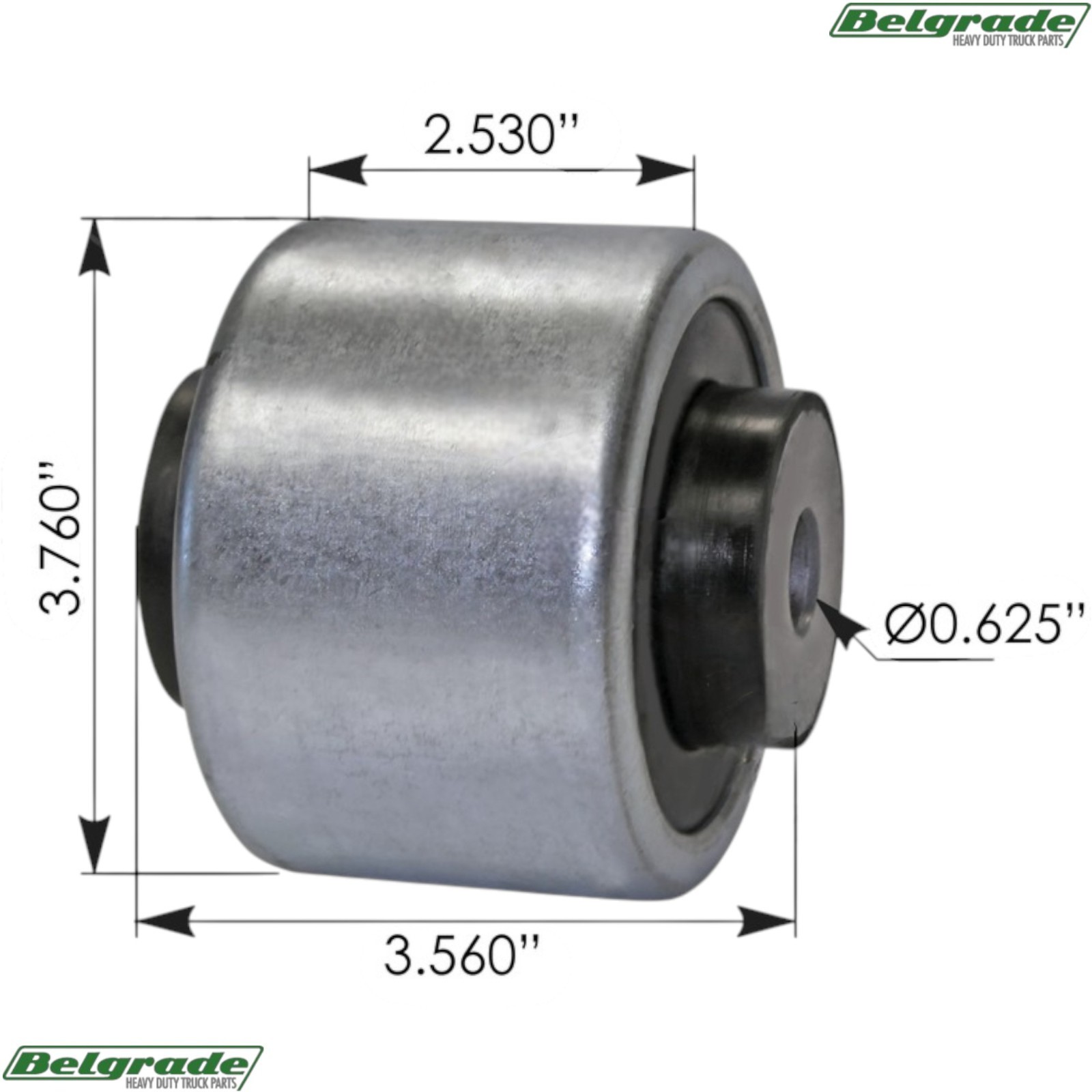 M17422 Heavy Duty Cabin Mount Bushing Front Replaces 1864205000 18-64205-000