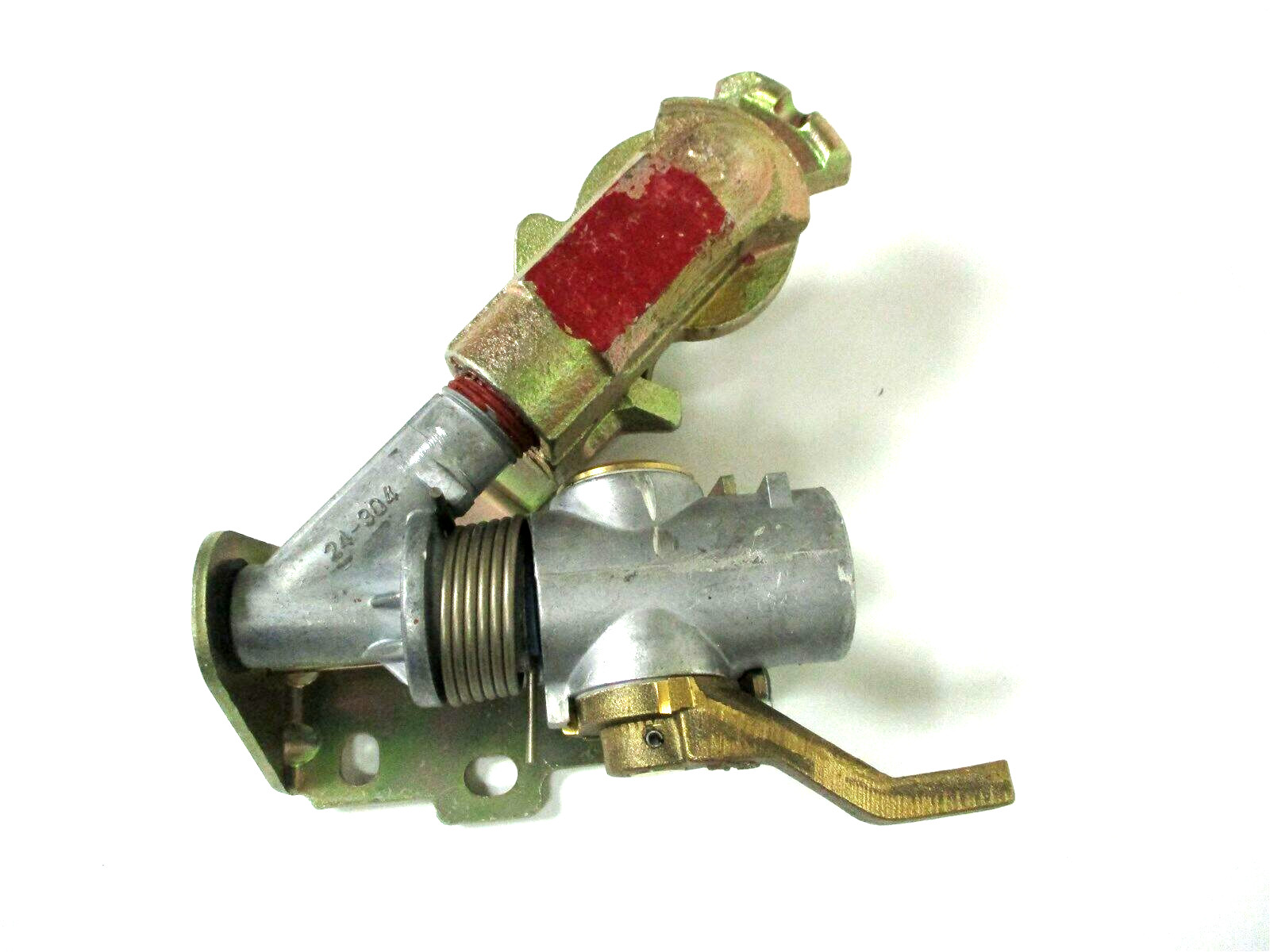 441170 SLOAN EMERGENCY RED POLY CAST IRON GLADHAND