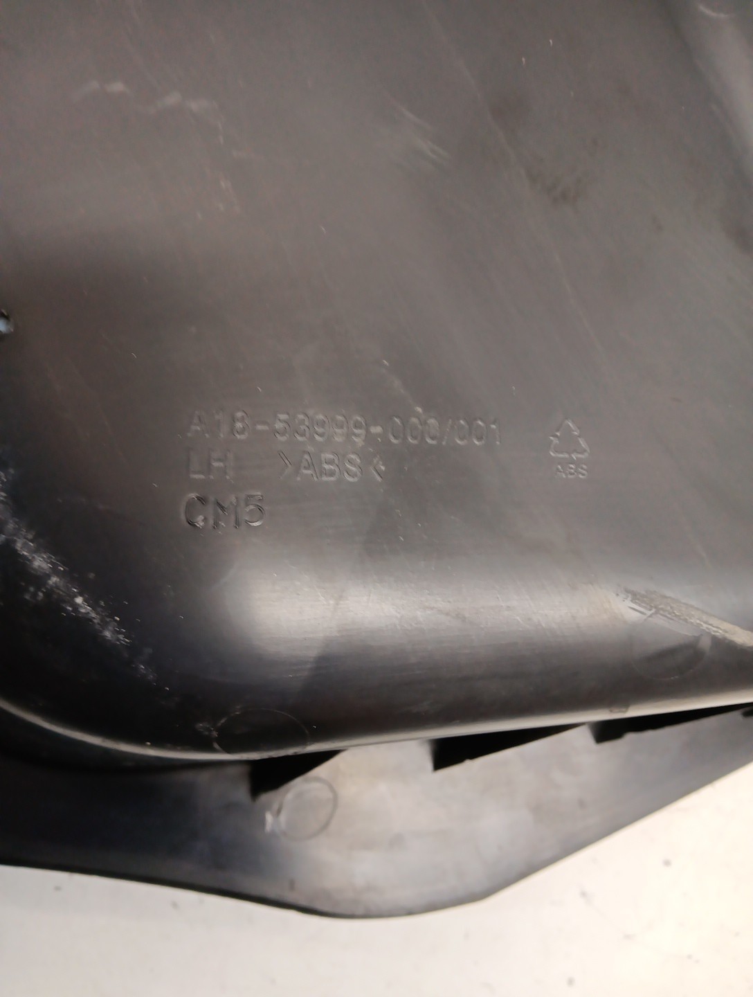 A18-53999-000 Body A Pillar Trim Panel for Freightliner, Item # 3057