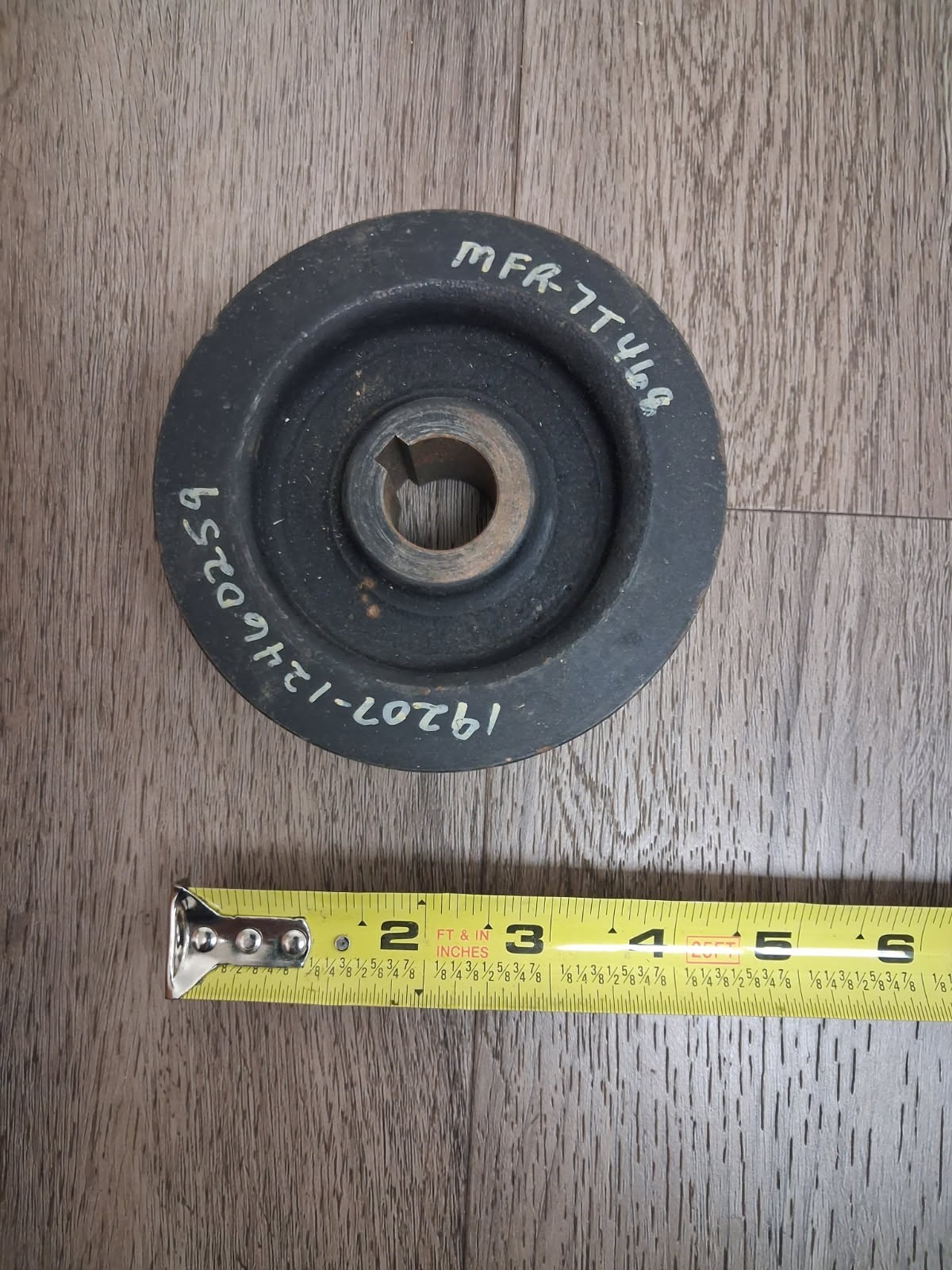 HMMWV M998 12460259 100 AMP ALTERNATOR GENERATOR GROOVE PULLEY 3020-01-473-2048