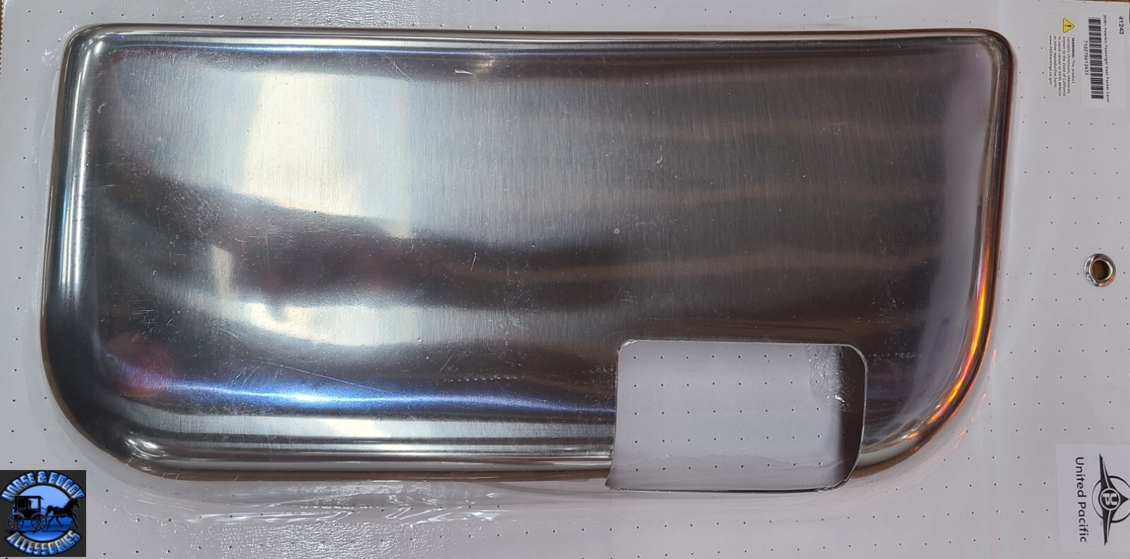 stainless steel Peterbilt Passenger Door Pocket Cover 2006+ 379, 389, 388 new