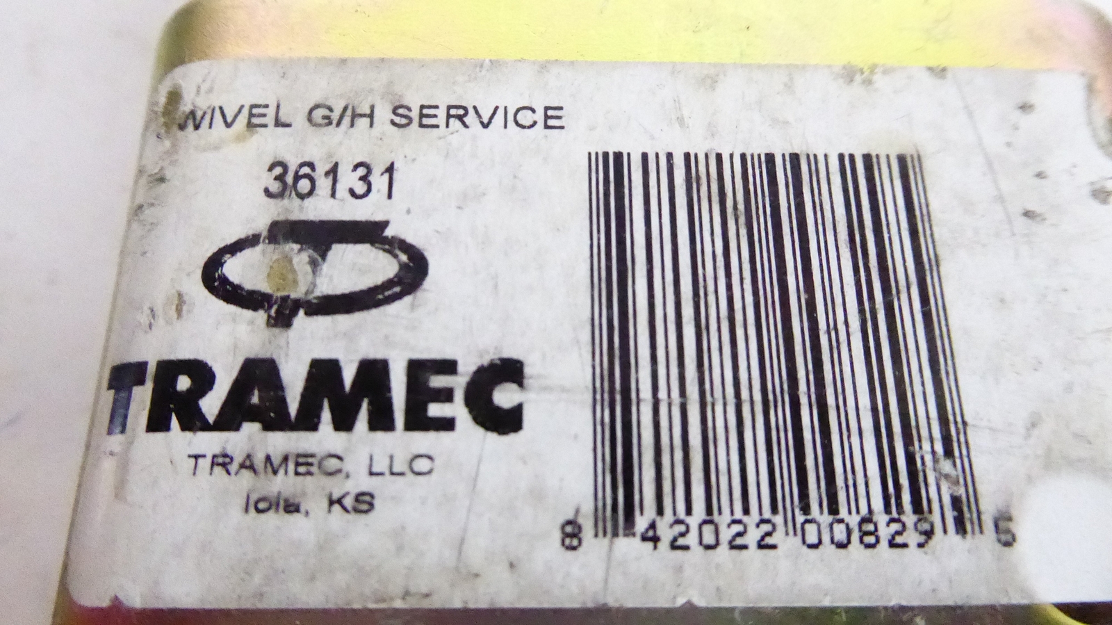 Tramec 36131 Heavy Duty Cast Iron Blue Emergency Swivel Glad-hand