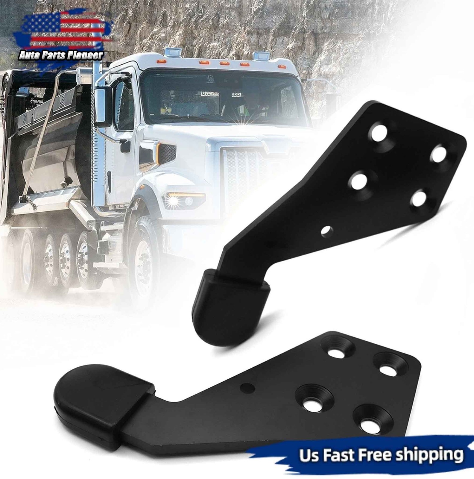 ✅Hood Guide Poly Left+Right HLK2733L HLK2733R For Select International Trucks✅